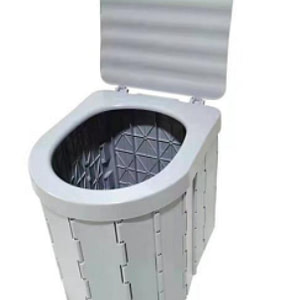 Portable Folding Toilet Camping Car Coach Bucket for Camping/Boat/Hiking/Long Trips/Beach